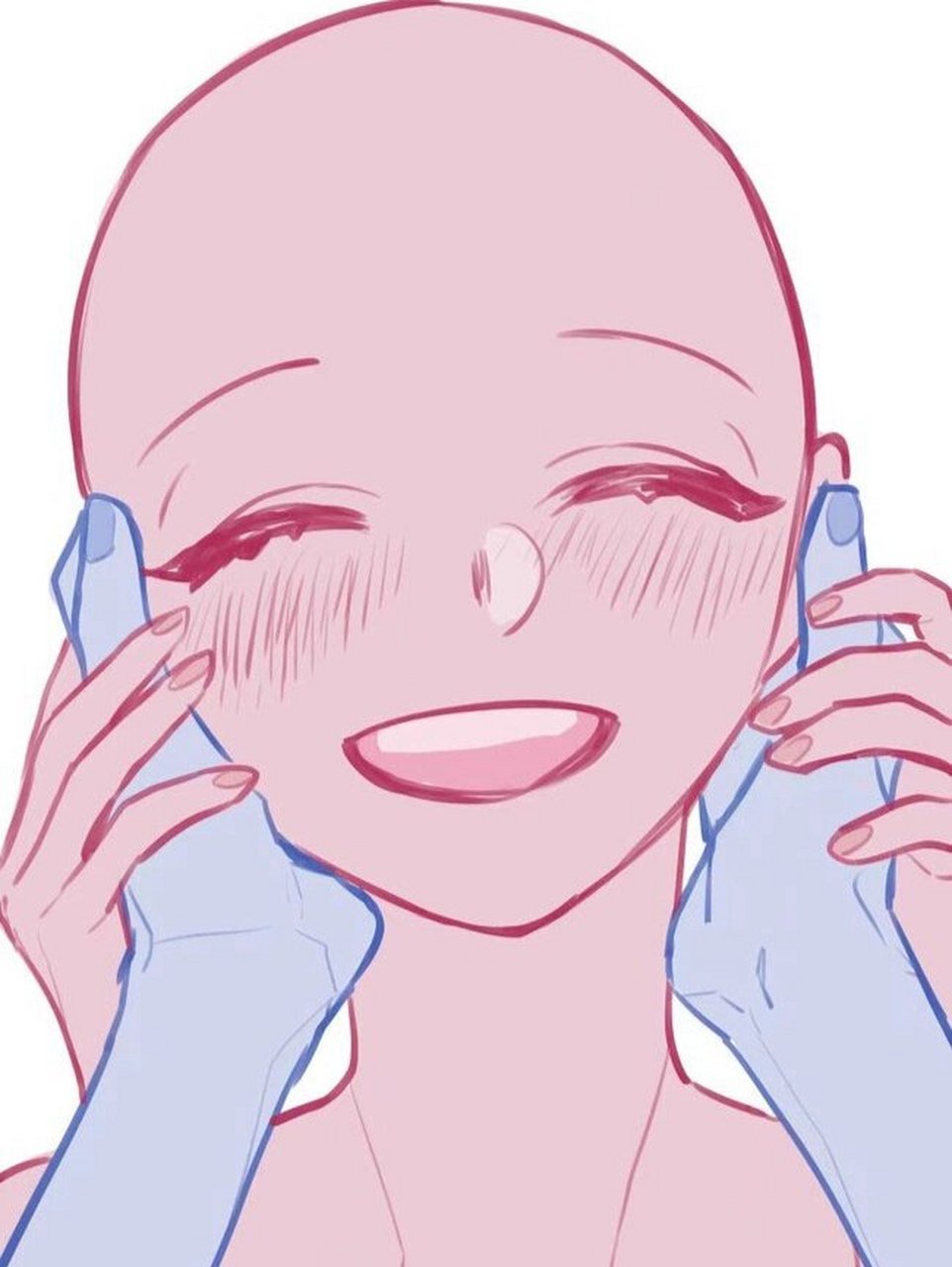 情侣头像cp捏脸模板,浅浅的感受一下男友第一视角.