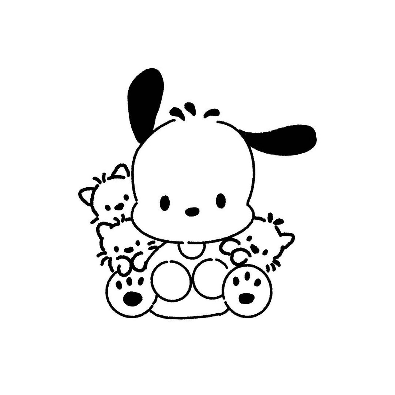 简笔画教程|帕恰狗