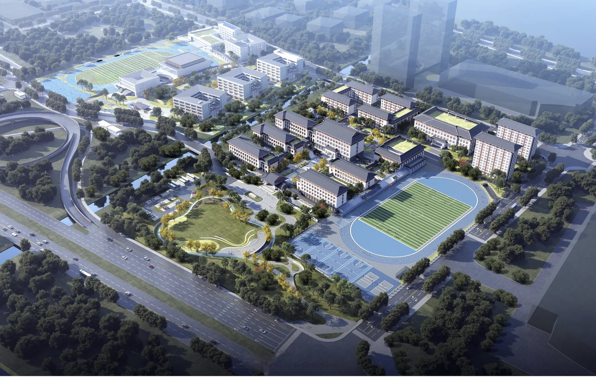 据区公建中心消息,日前,镇海中学甬江校区二期工程顺利完成初步设计