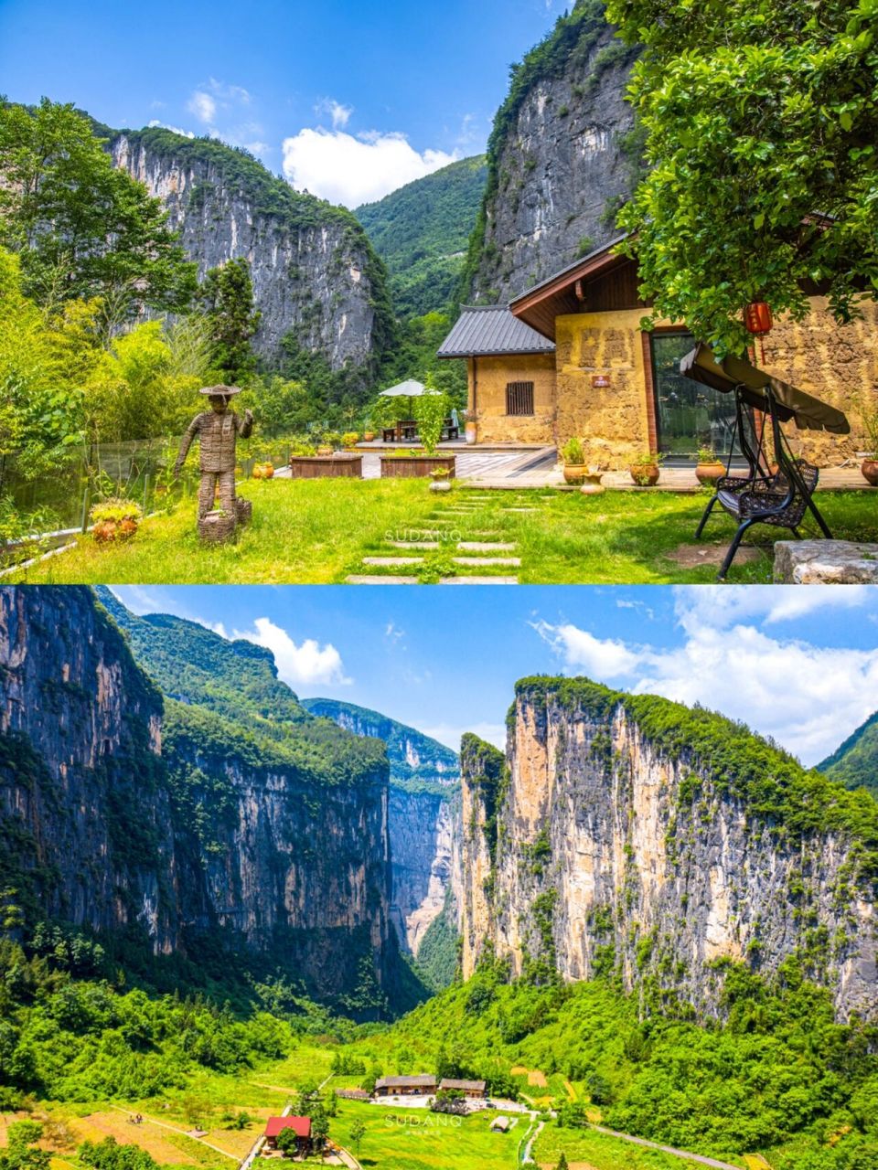 这大概是重庆最美村落|堪称秘境|三峡原乡 在重庆奉节有这么一个地方