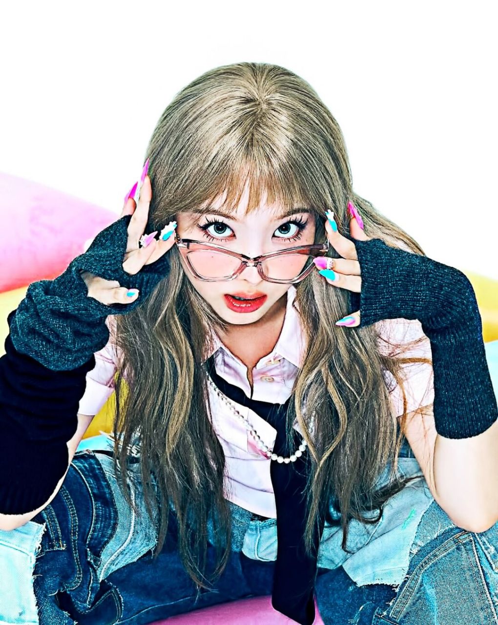 这张眼镜娜琏真的好绝7815699799 #twice# #twice# #twice