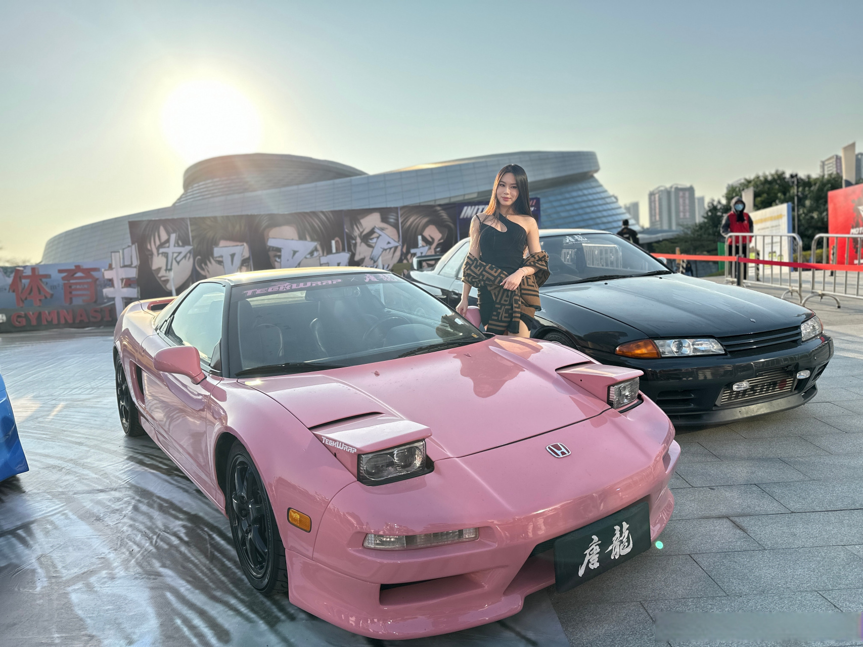 广东动力大联盟的小姐姐车模#摩托车##模特摄影