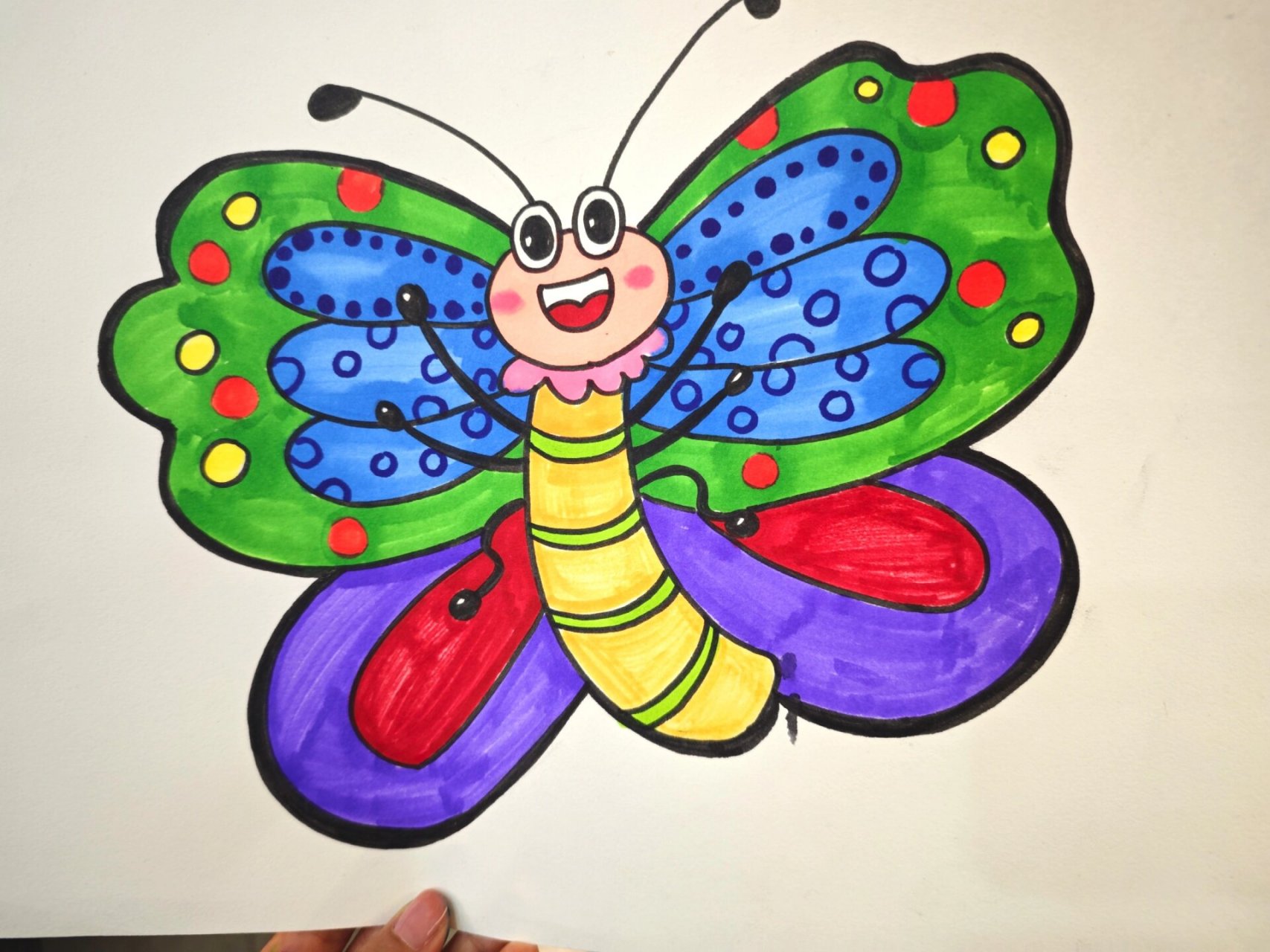 二年级美术昆虫画图片