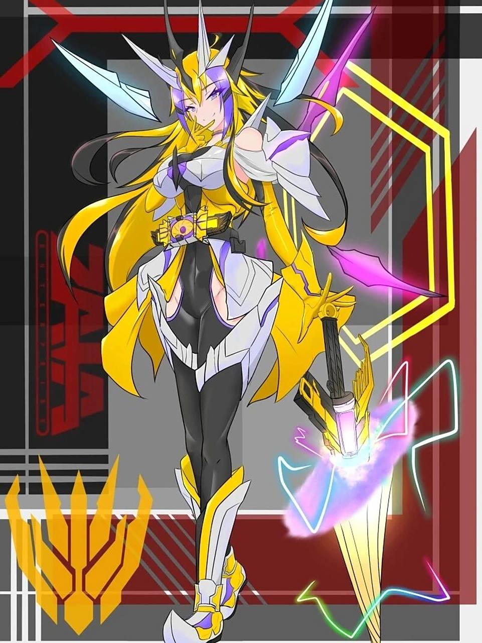 假面骑士高清壁纸 | 假面骑士娘化系列