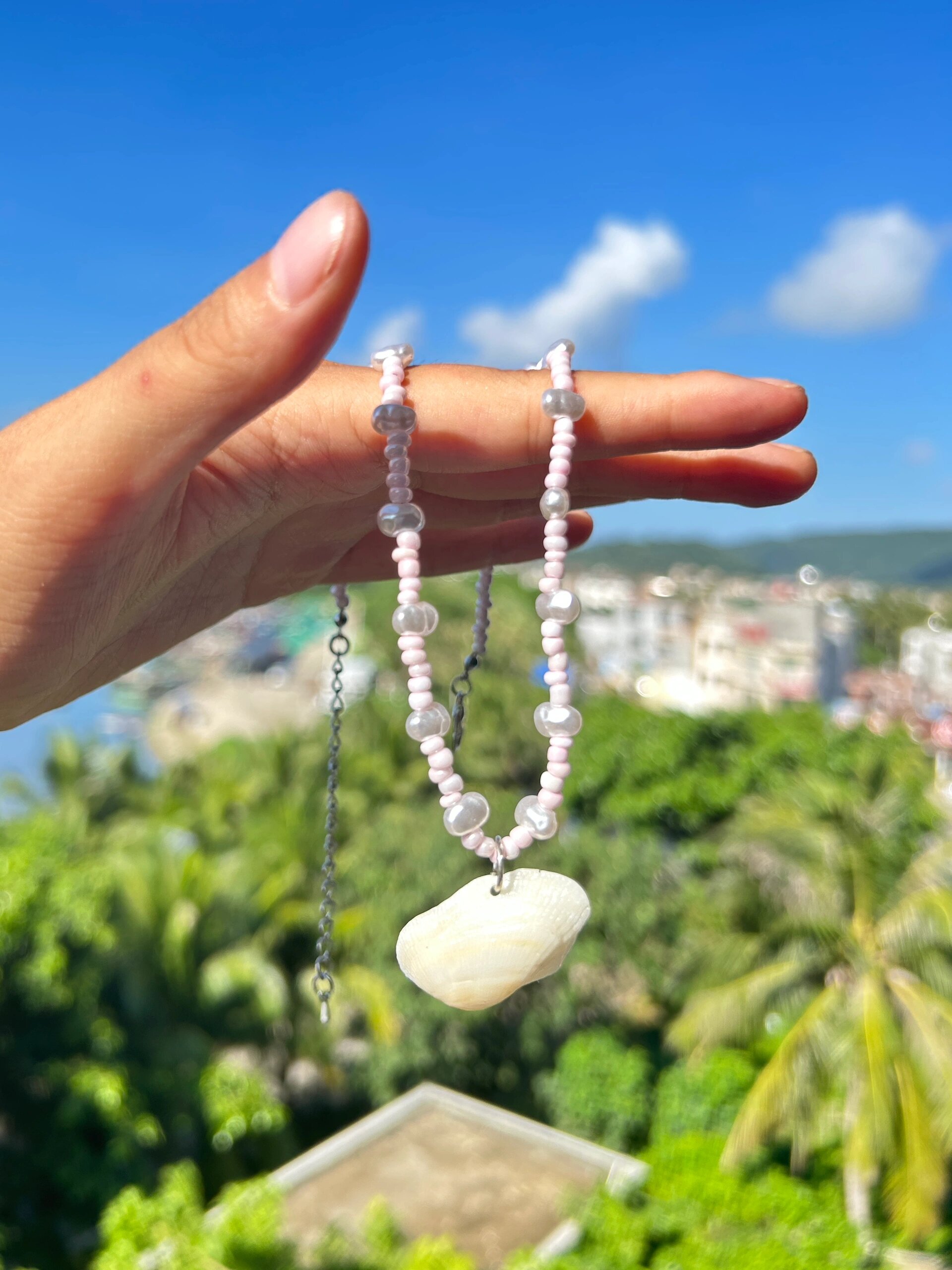 大海的礼物 手作贝壳项链