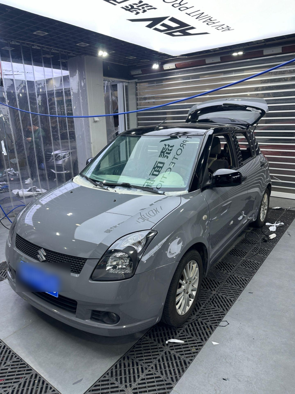 铃木雨燕改色纳多灰完成了.