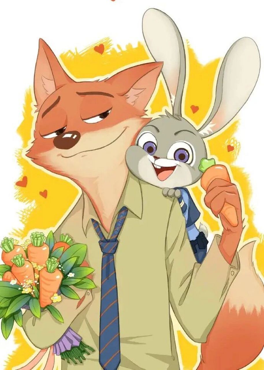 疯狂动物城 马克笔 步骤图 颜色选的都太深太暗了效果不太好看,还是