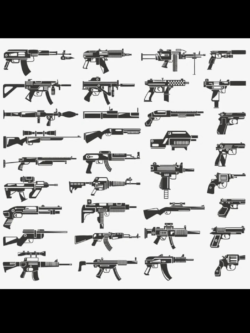 各种武器简笔画,喜欢画火柴人的可以参考 [点赞r][点赞r][点赞r]