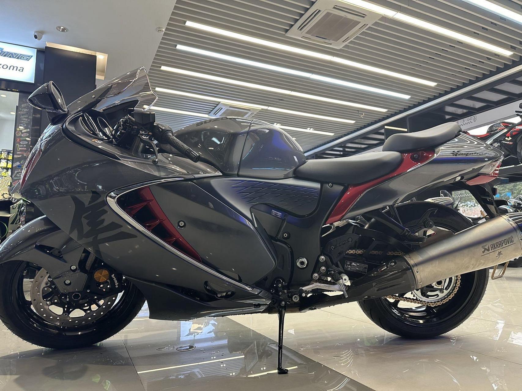 铃木隼02gsx1300r02hayabusa02原厂双天蝎排气 全新现车2023年7
