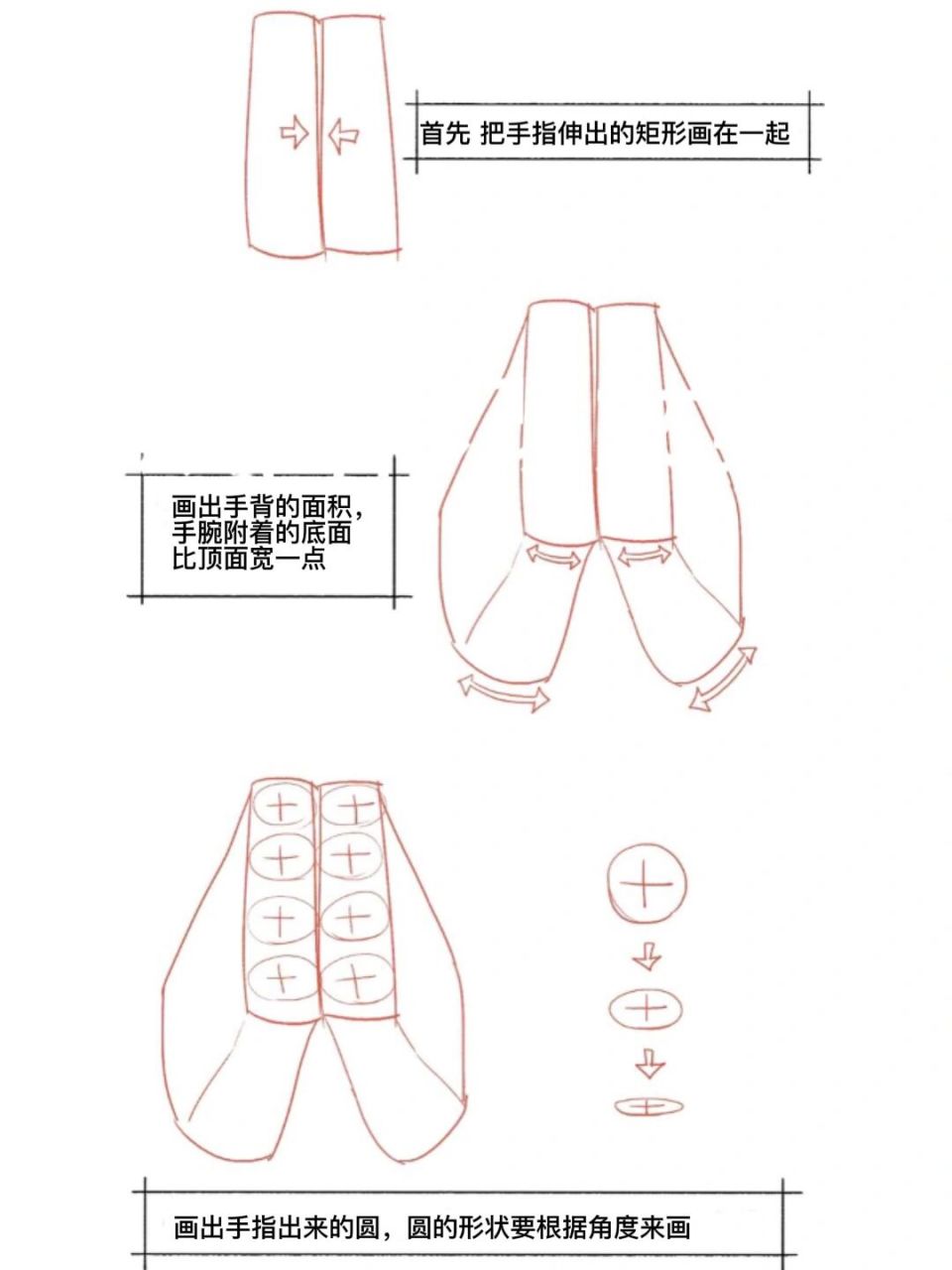 78本篇分享的绘画知识点是交叉的双手画法 16615首先,要把手背