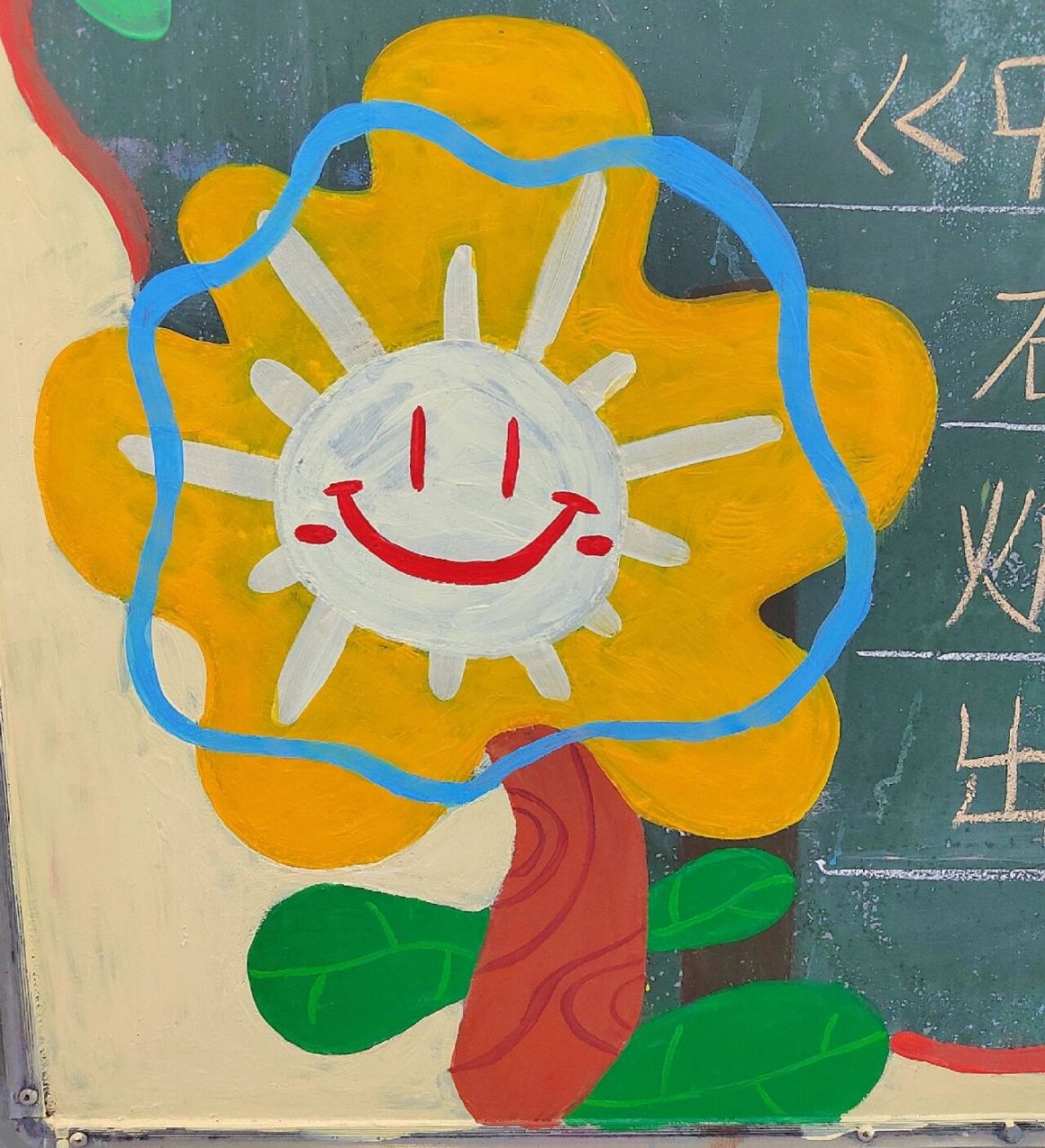 "扫黄打非"黑板报 擦个黑板满手黑 原来下面有秘密 哆啦a梦和心理