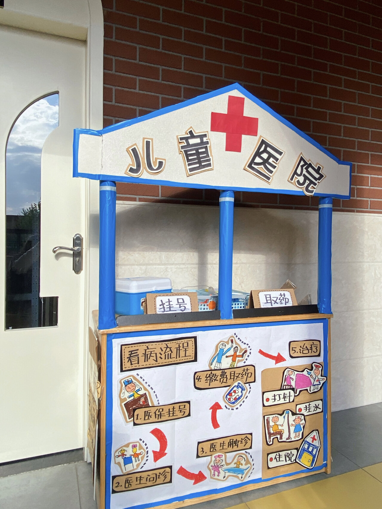 幼儿园中班小医院区域环境创设