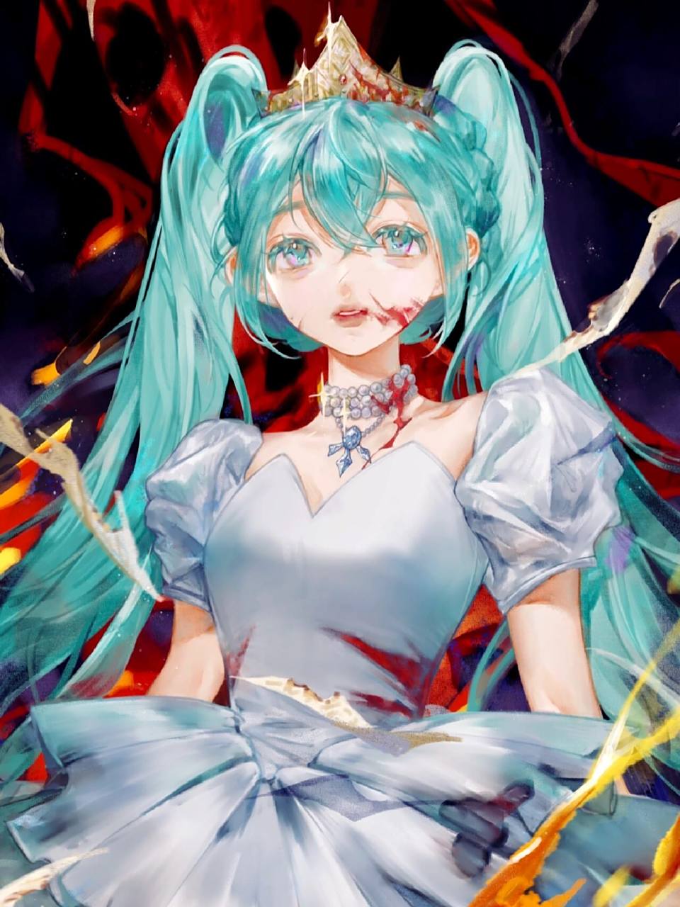 唯一纯白的茉莉花 战损miku