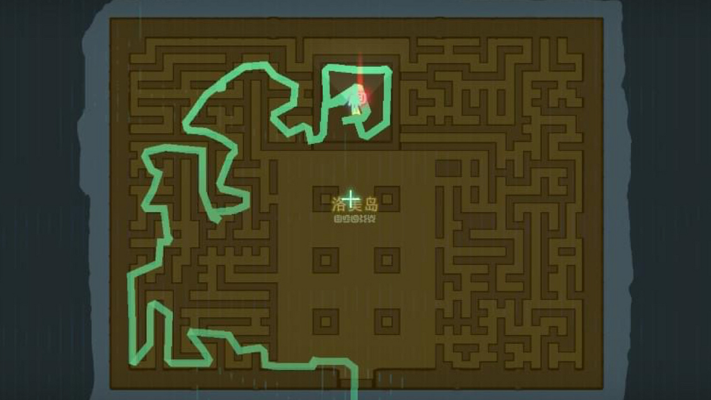 塞尔达传说|洛美岛迷宫 正确路线! 跟着我的足迹走最快捷径!