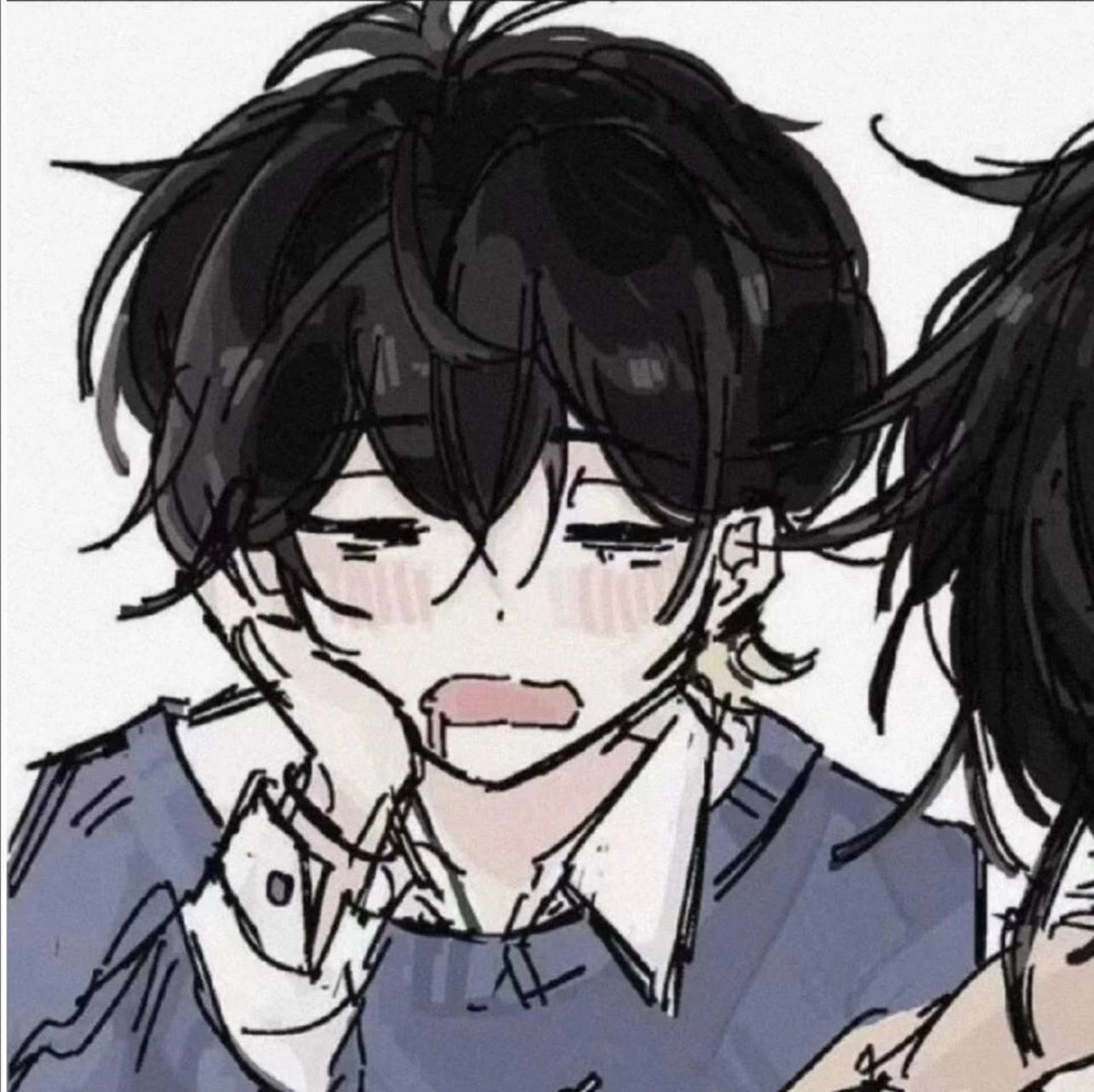 动漫男头 我们的故事很短 短的像是新鲜感  列:@会听琪的碎碎念嘛.