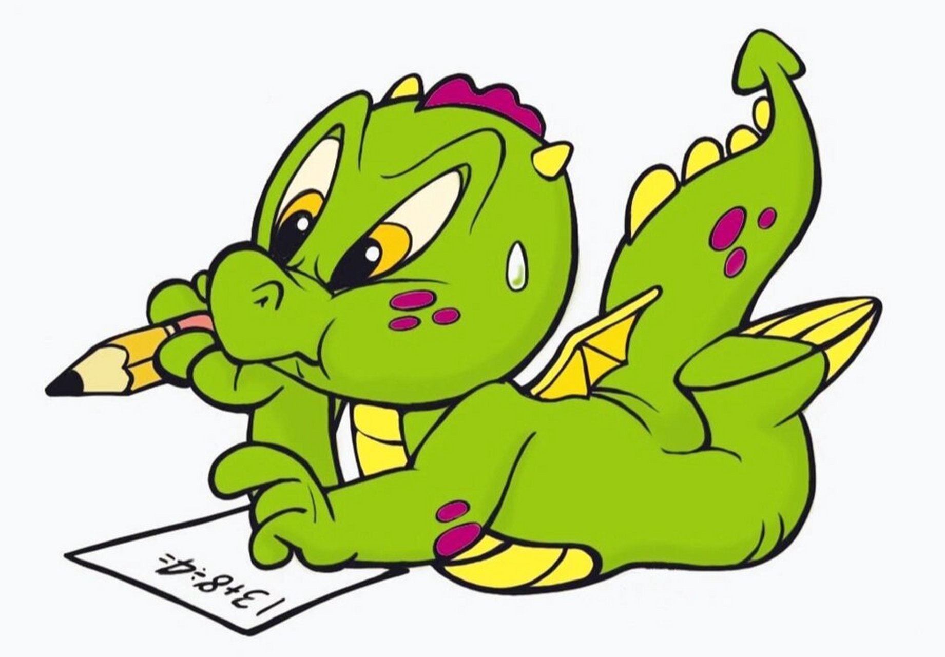 小神龙的各种可爱造型