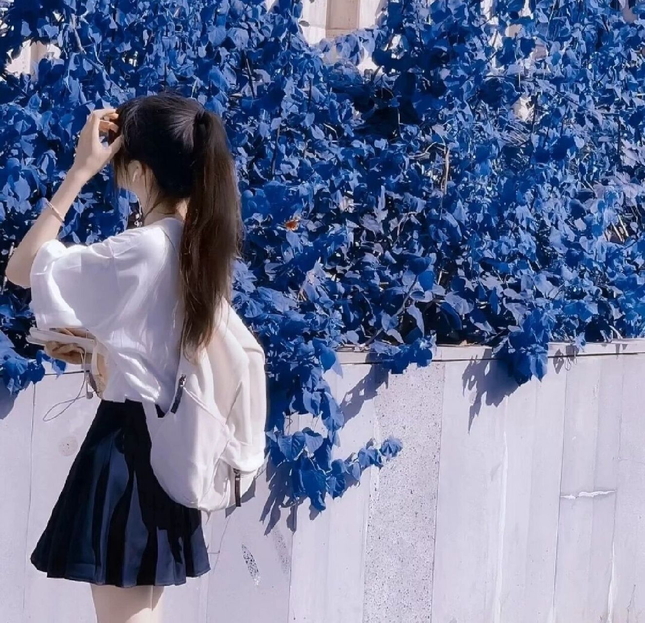 校园风~女生头像78