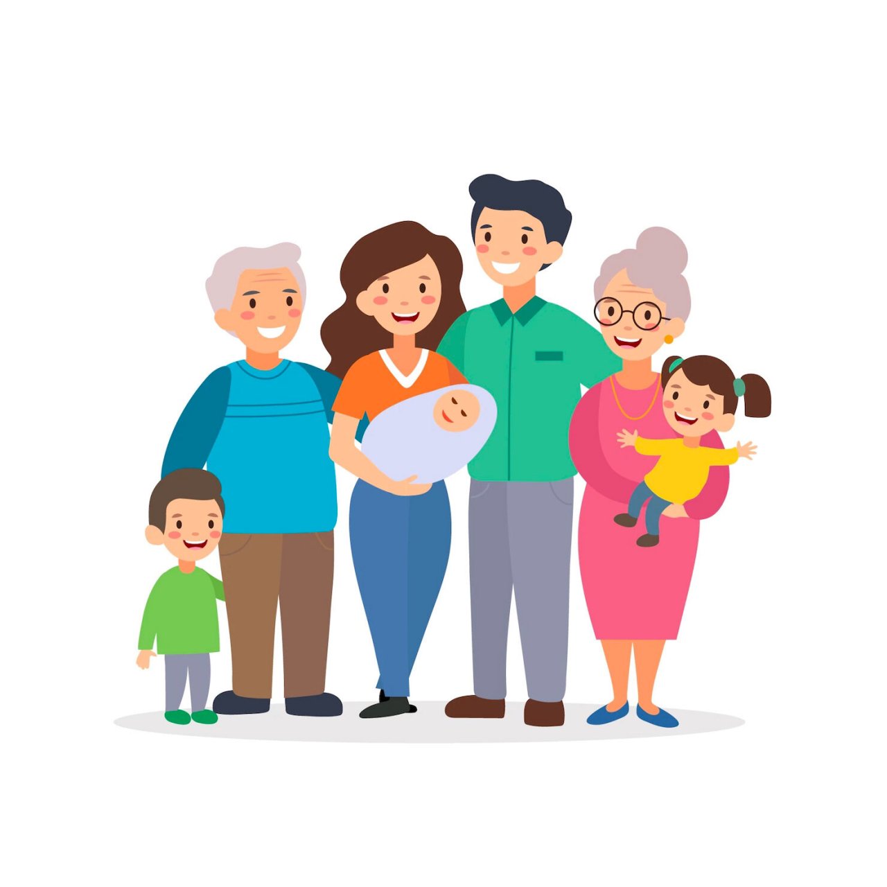 幼儿园素材94我的一家人,我爱我家,我的家 幼儿园作业,我的一家人