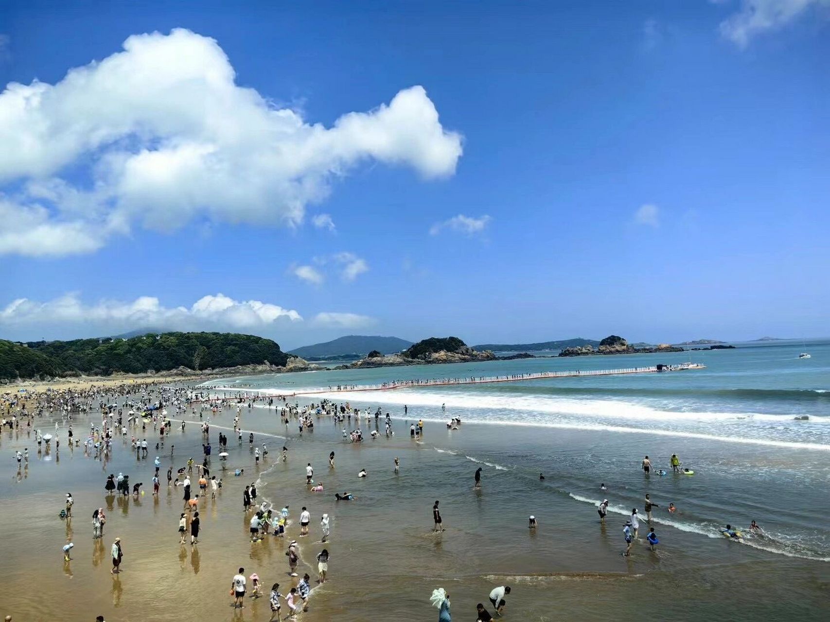 舟山南沙景区 所以海的那边是波力海苔吗97