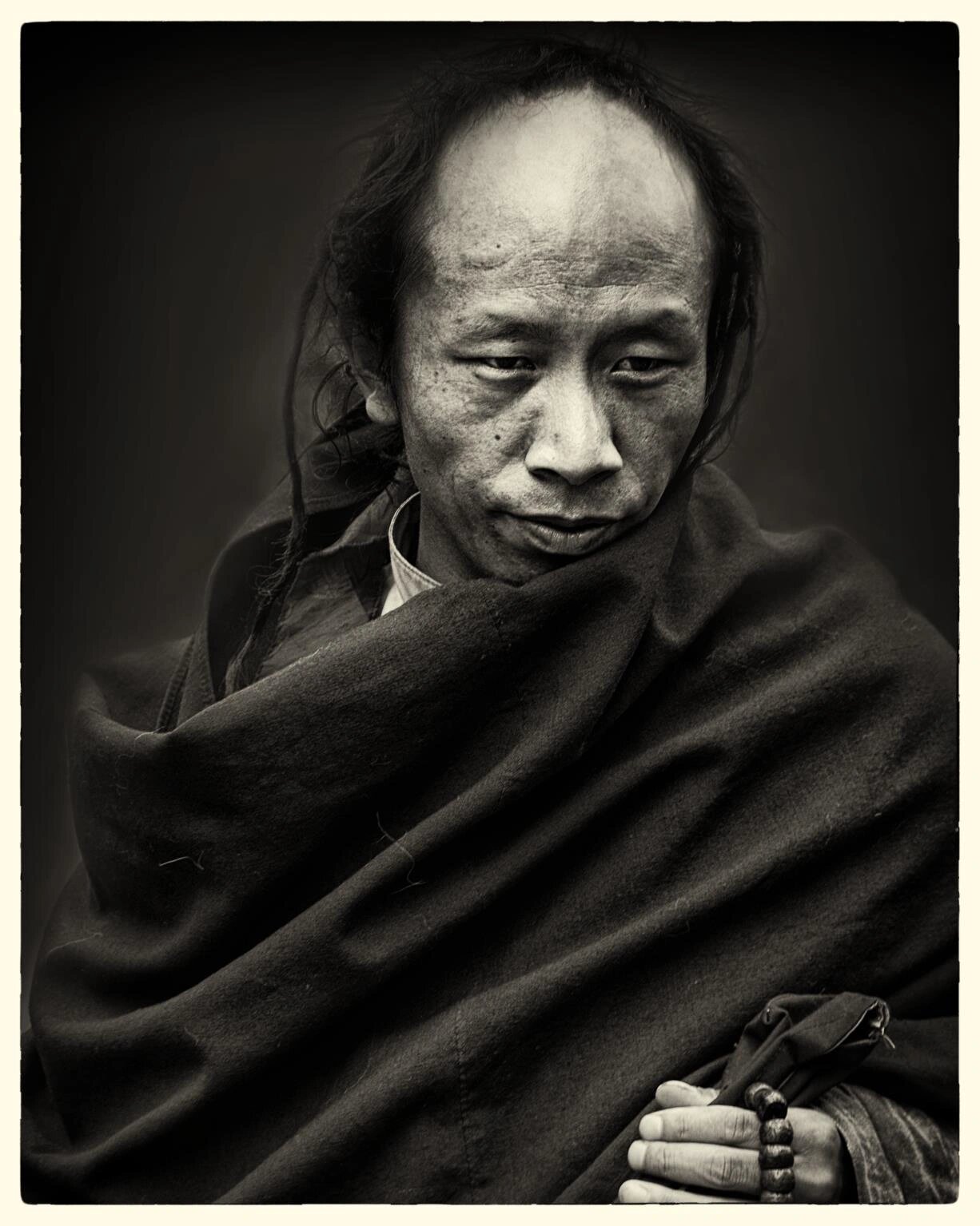 藏族年轻男子肖像之二