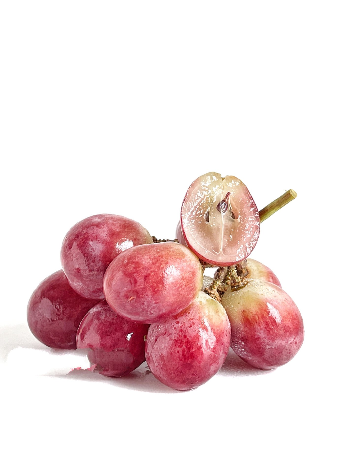 绘画素材:红提(葡萄)