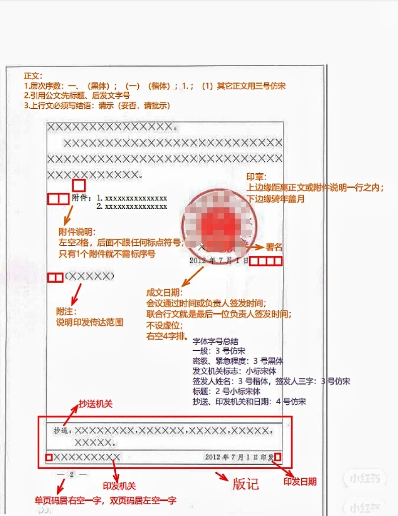 公文版头 必备要素图片