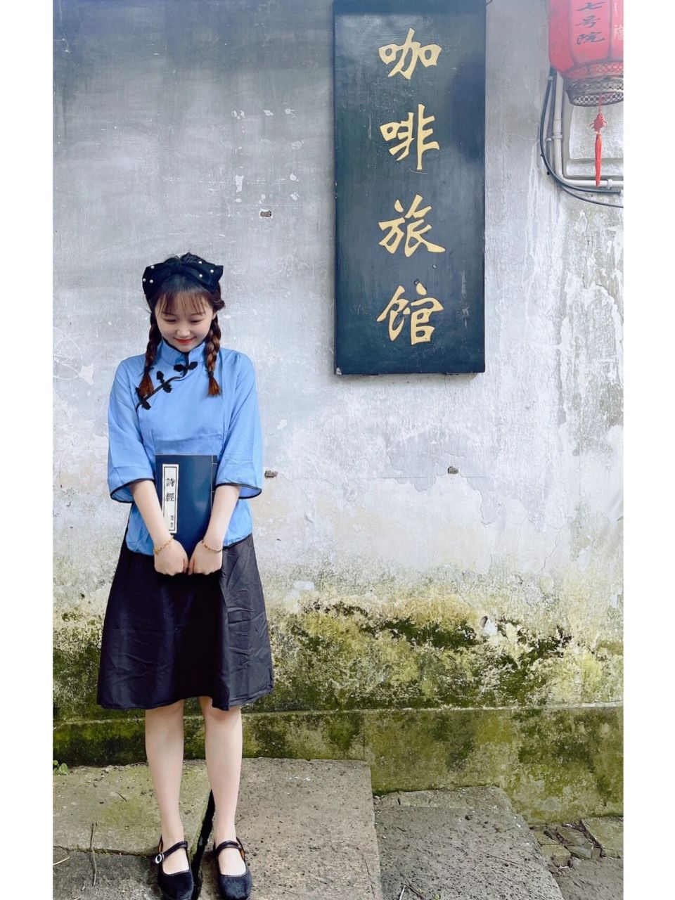 情侣写真丨我的文艺怀旧民国风学生证写真照 你们的老公也那么喜欢