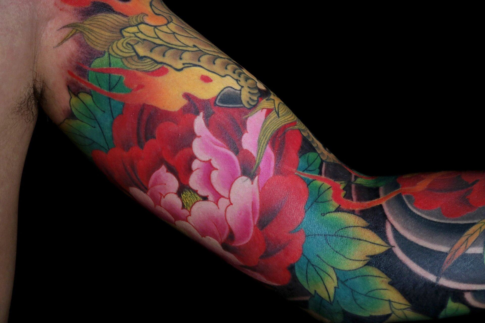 麒麟花臂 新传统重彩