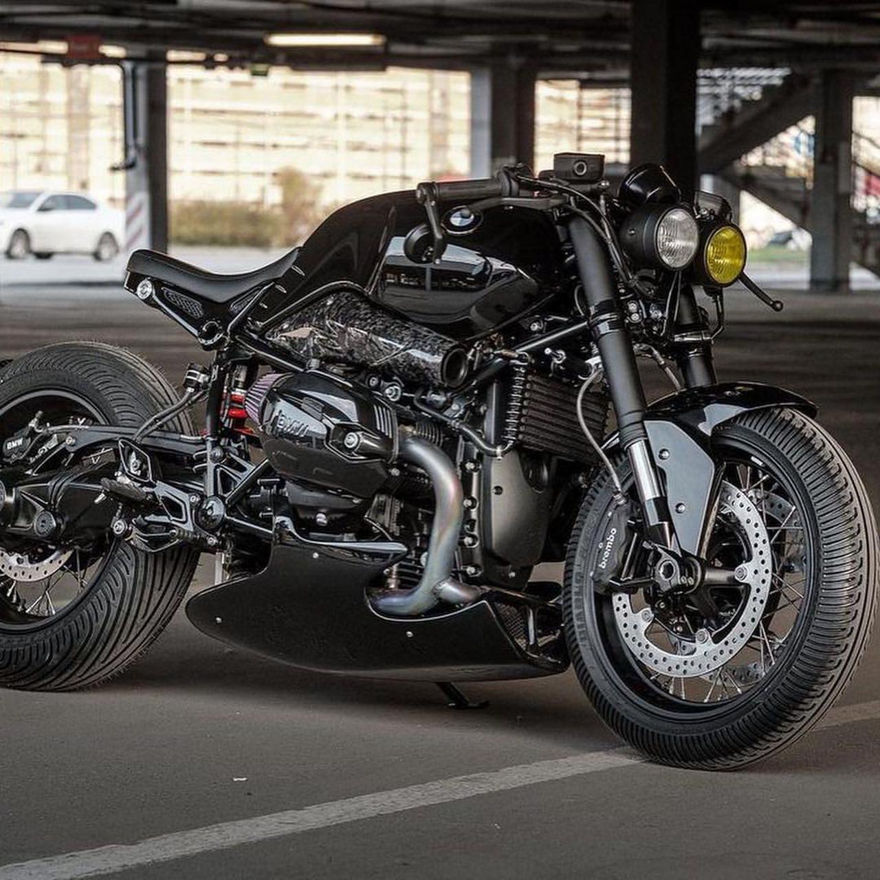 bmw r nine t  拿铁暴力改装 机车摄影摩托车改装
