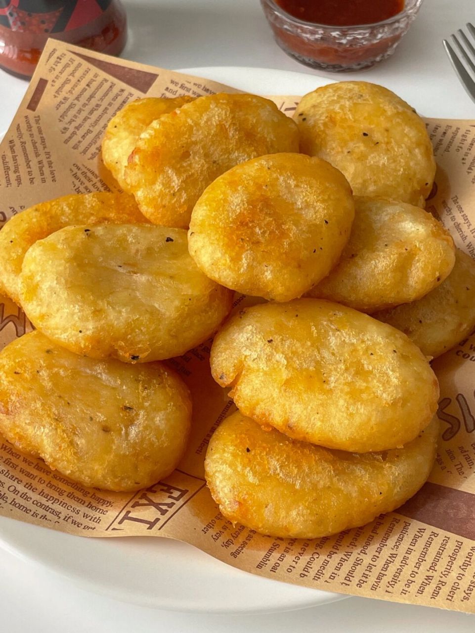 土豆的神仙懒人吃法6015巨简单 | 炸薯饼 157515炸得香香脆