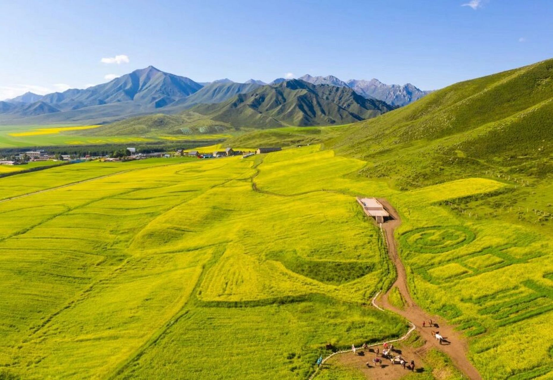 民乐县景点 民乐县 圆通寺塔 圣天寺旅游景区 扁都口生态休闲旅游区