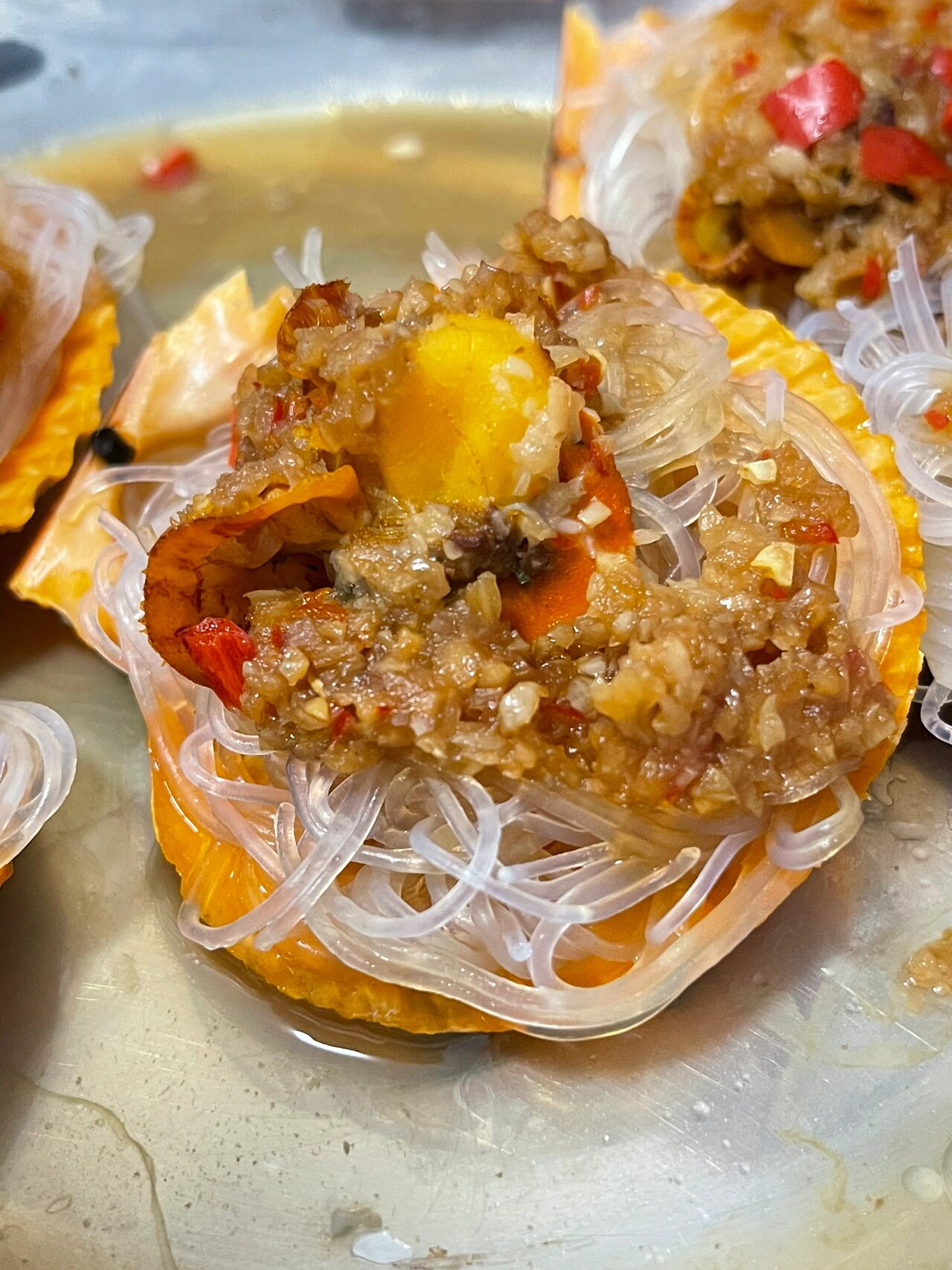 蒜蓉粉丝蒸扇贝|原汁原味又简单