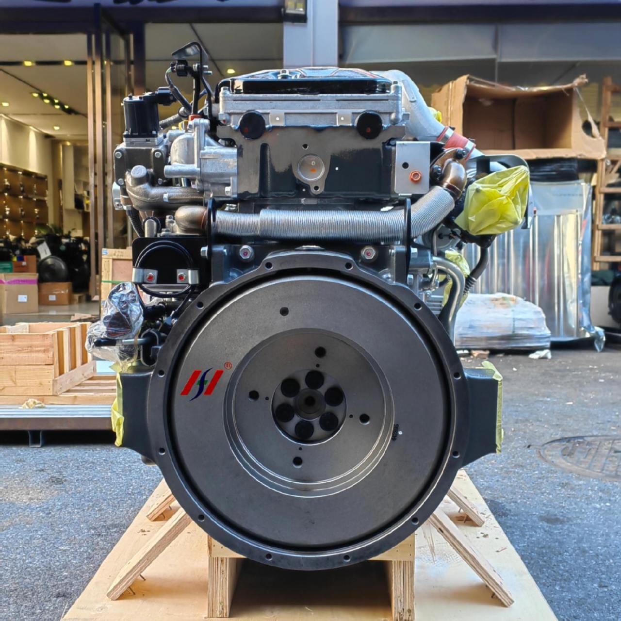 三菱 4m50 发动机总成