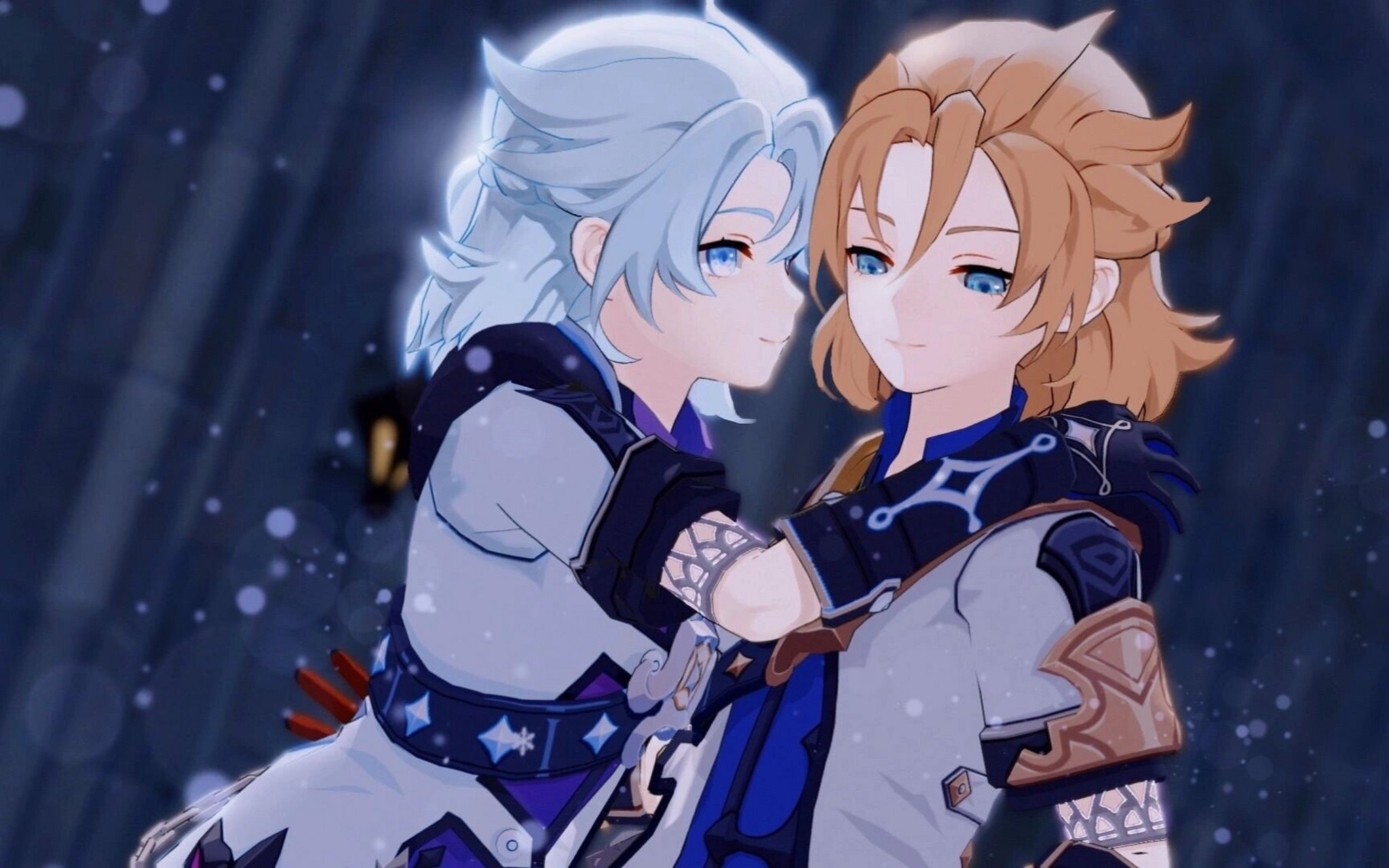 吸吸～双垩贴贴 花假指阿贝花和阿贝少,花真指阿贝花和阿贝多,因为不