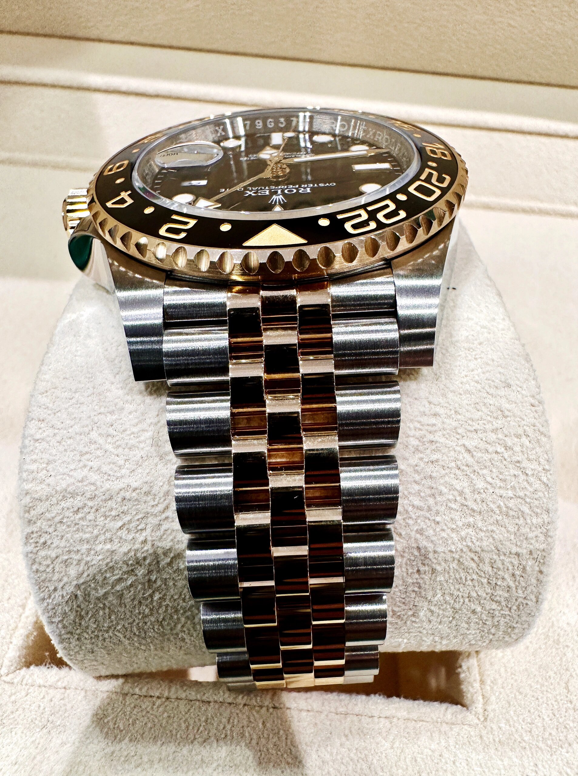 劳力士rolex新款gmt格林尼治,全套北京 99新 仅试戴几次 劳力士新款