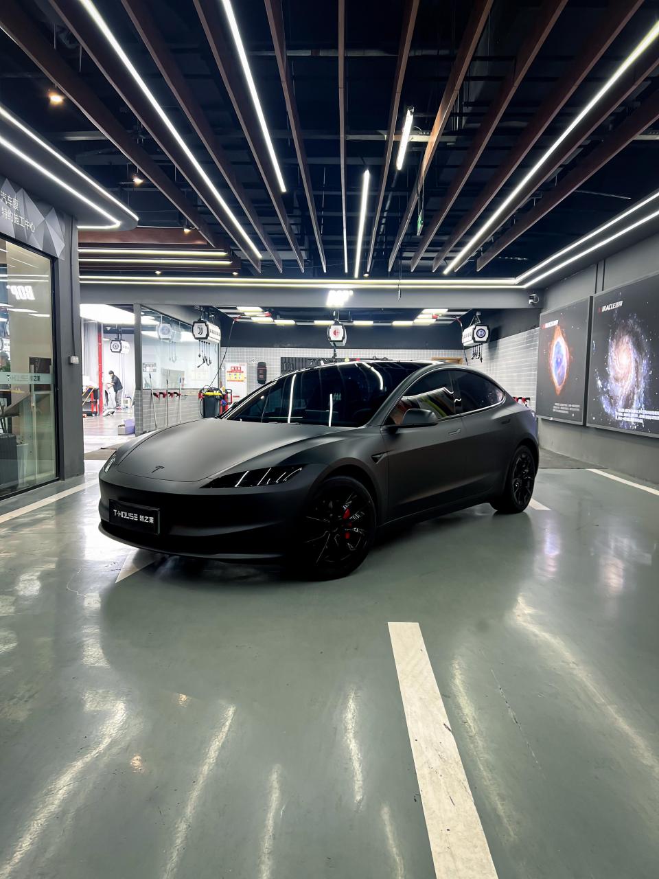 哑面黑武士来啦! 特斯拉model3 焕新版 这才是黑武士该有的样子