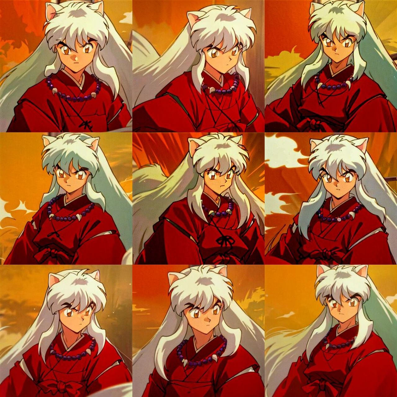 重绘犬夜叉头像 #犬夜叉# #stablediffusion# #ai绘图# #ai绘画有点