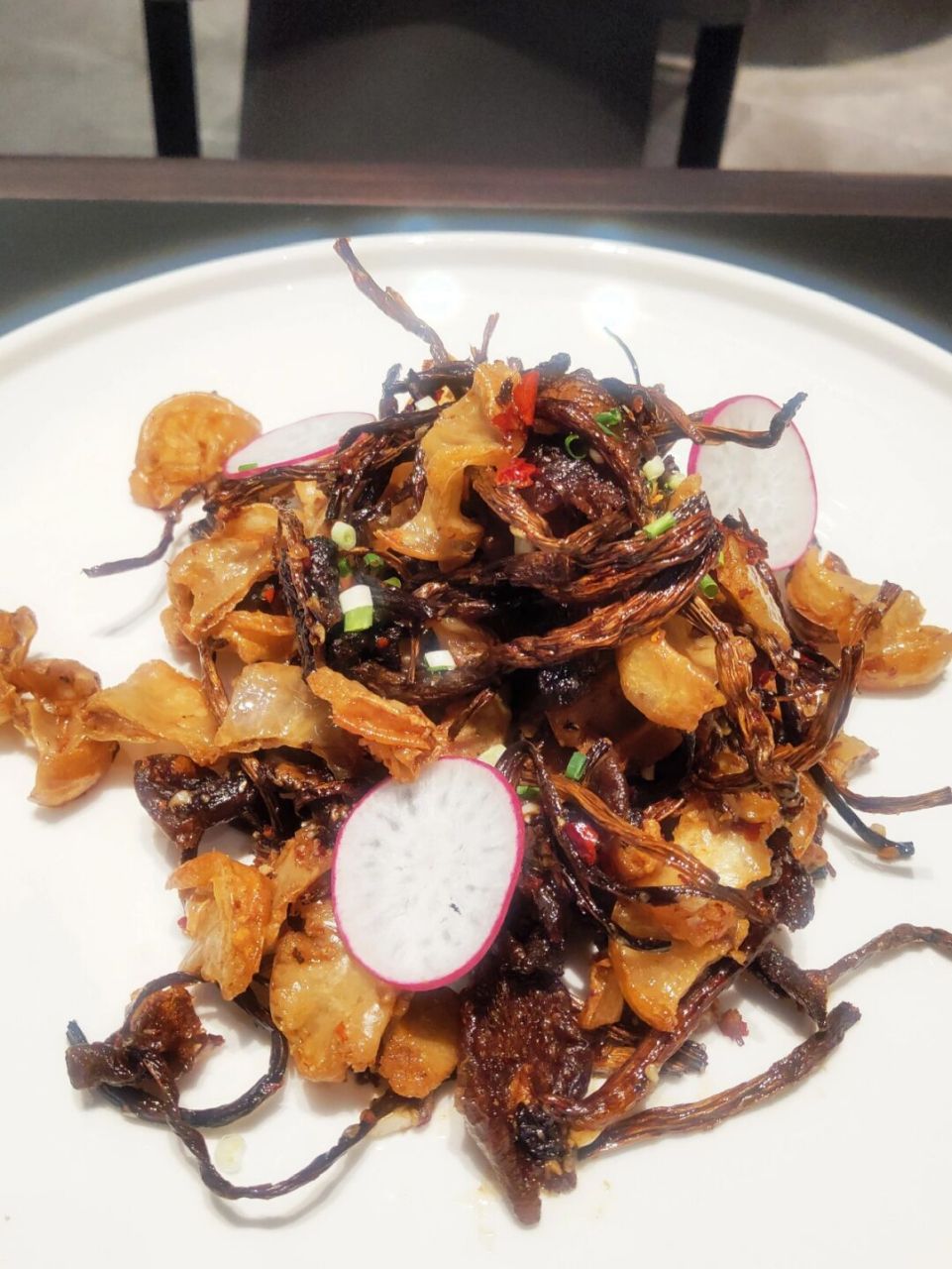 长沙day 6,吃到了湖南名菜——发丝牛百叶 发丝牛百叶是湖南十大名菜