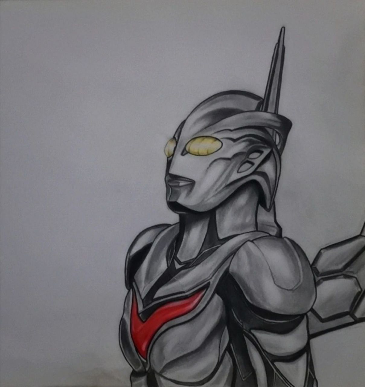 手绘诺亚奥特曼 ultraman  noa