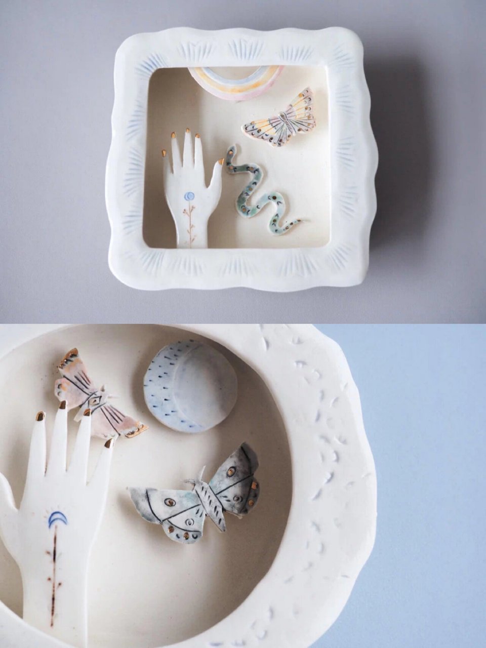 创意陶艺作品 villarreal ceramics的陶艺作品 盒子有的是给梦想家 有