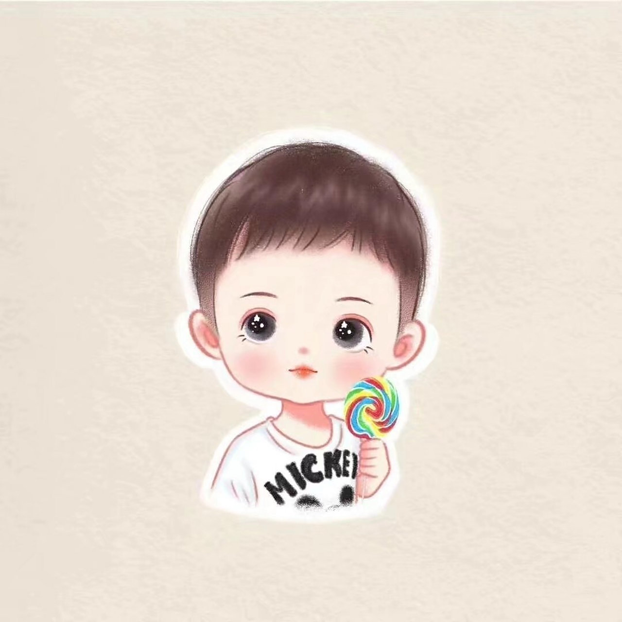 超可爱的手绘卡通萌娃头像宝宝头像 96超可爱的手绘卡通萌娃头像