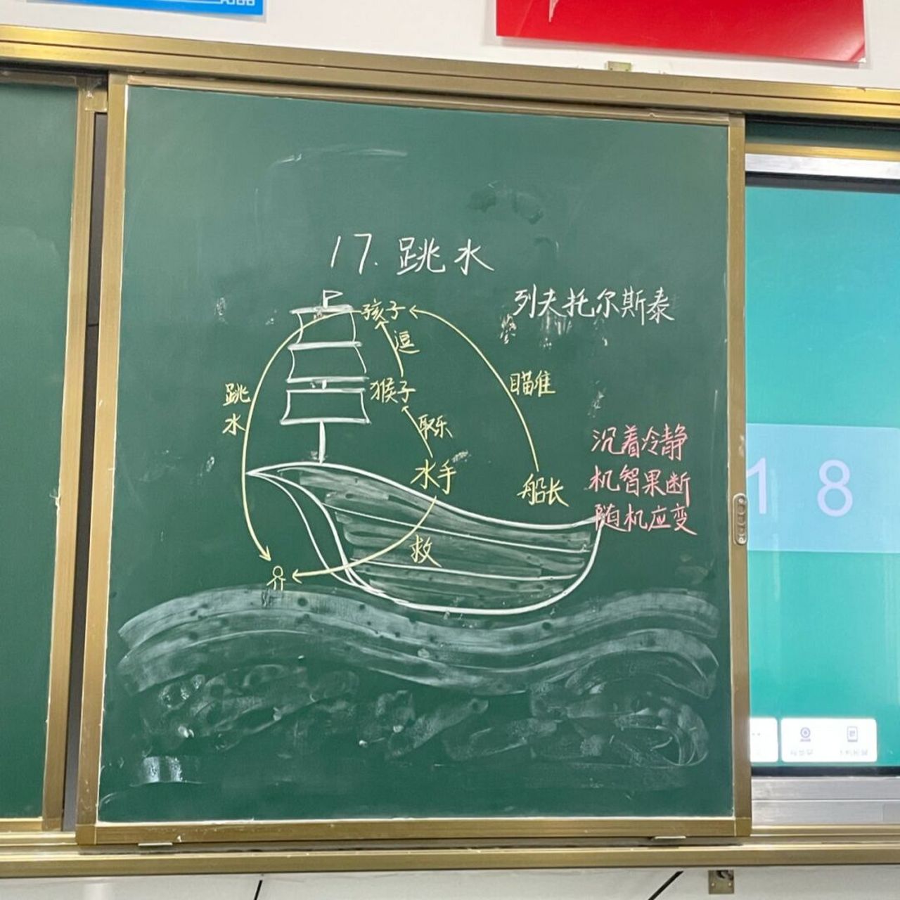 焦头烂额[黑线]#板书设计# #小学语文板书设计# #小学语文五年级下册