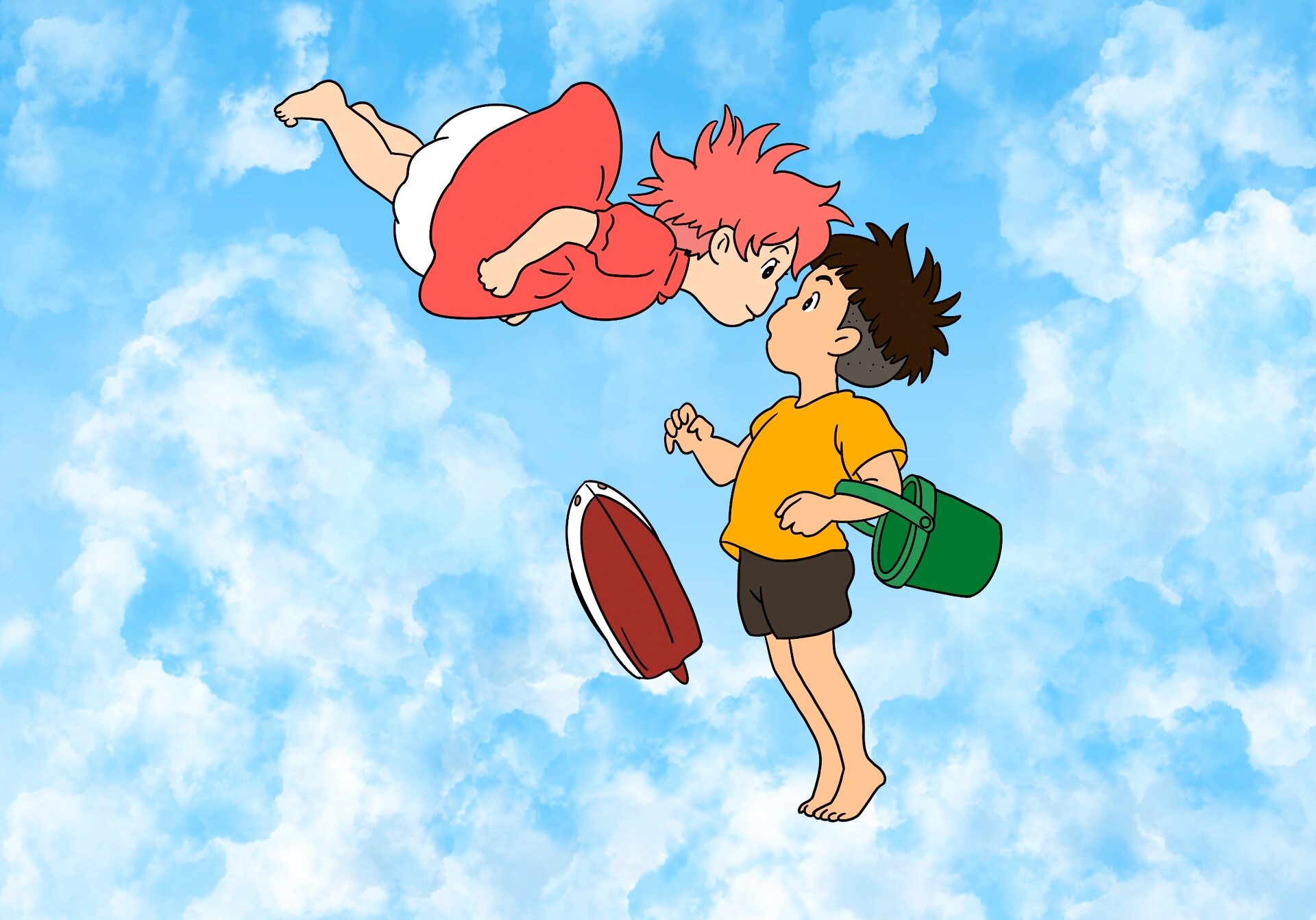 宗介与波妞壁纸(22/100)