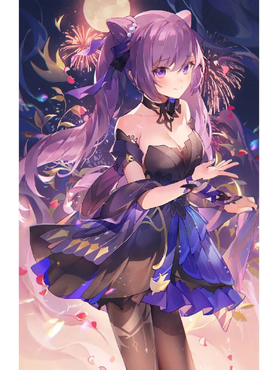 二次元美图|《原神》刻晴