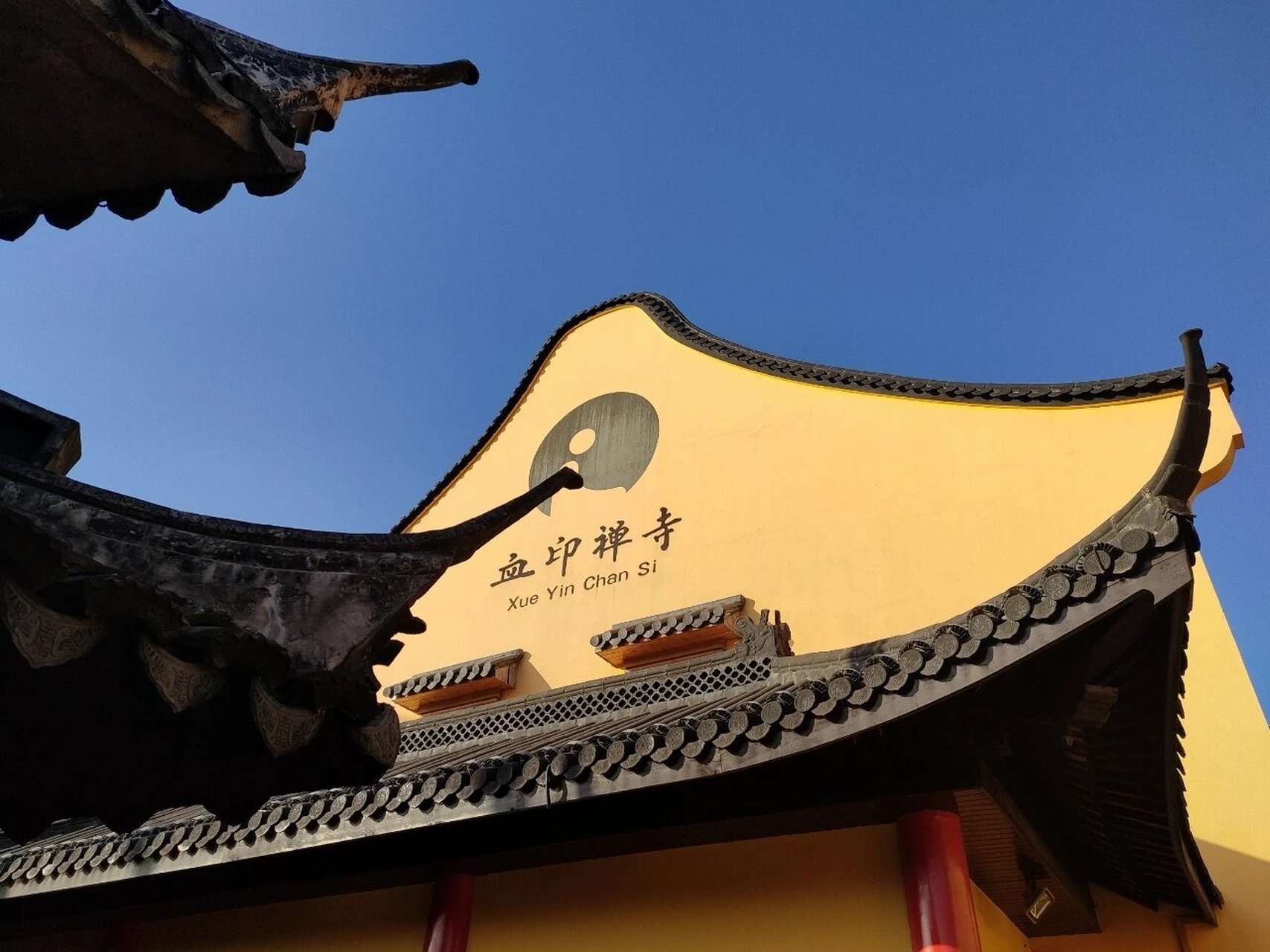 嘉兴血印禅寺|寺名背后的动人故事 94前一阵坐水上巴士的时候路过了