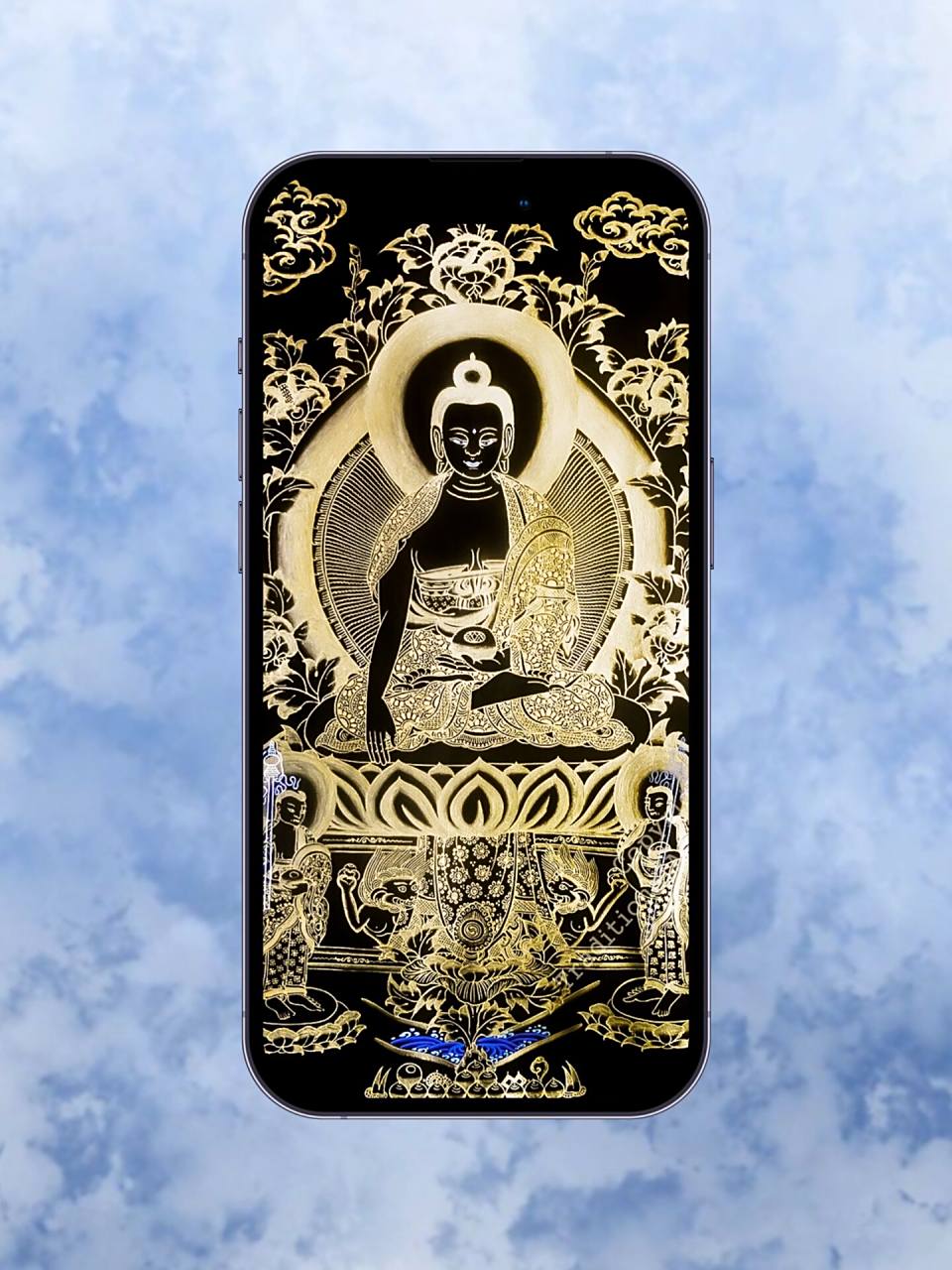 佛像壁纸|金身释迦摩尼,金身药师佛 智慧开,慈心来