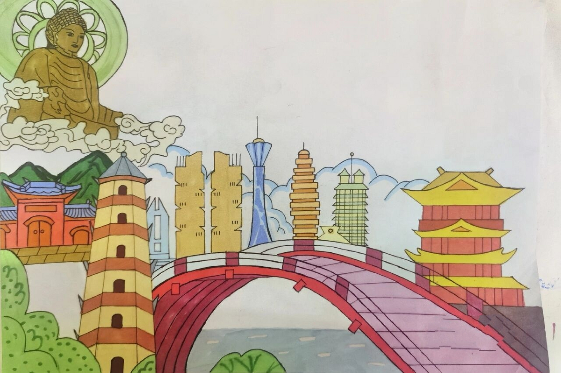 河南地理手抄报 报