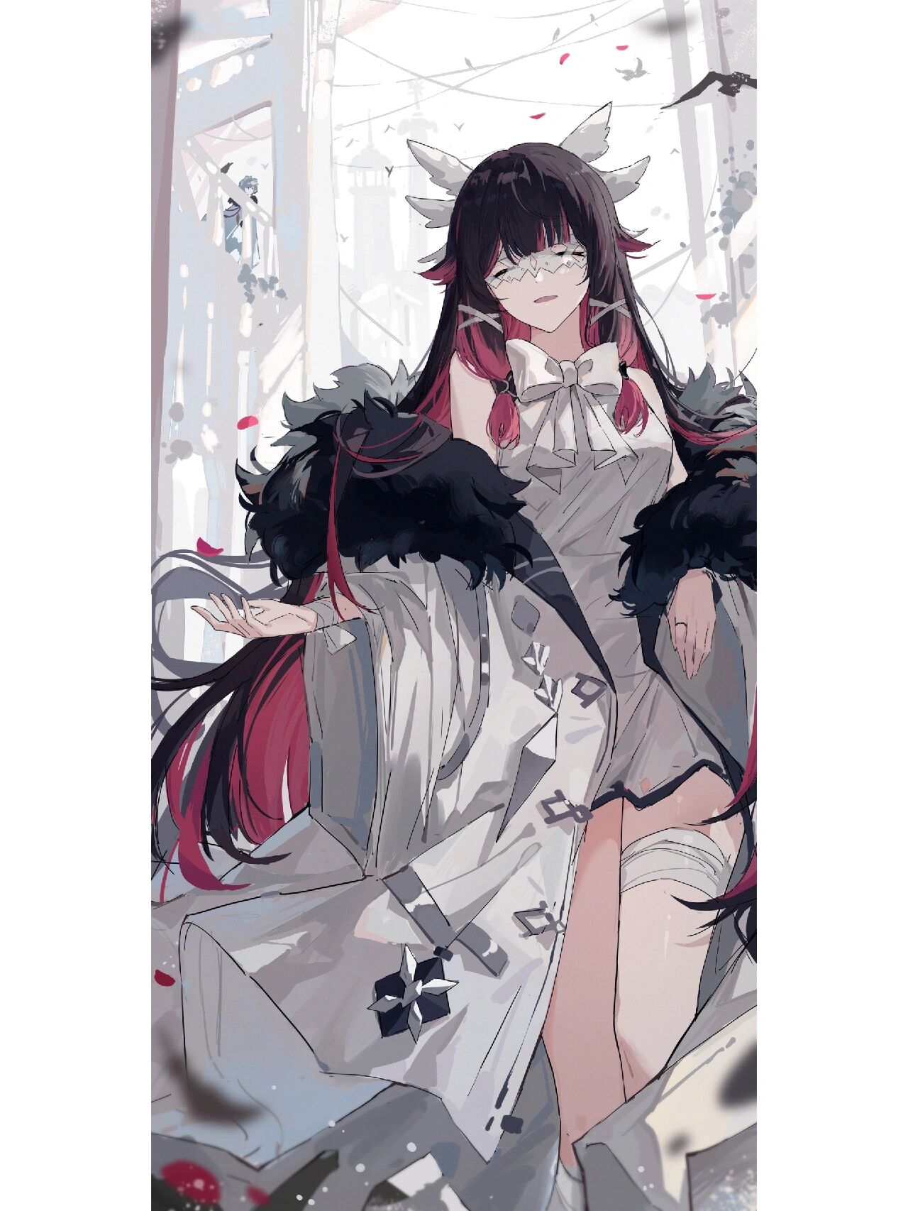 原神【精选】第23期 『少女』哥伦比娅 第一张画师:米游社:鸦居丶 第