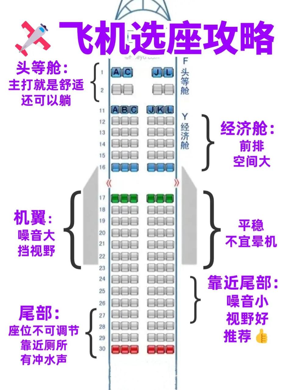 深航22排座位表图片图片