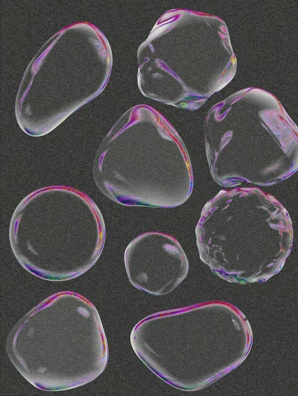 免抠图97炫彩透明泡泡 | 肥皂泡png素材 7715高清透明泡泡,png